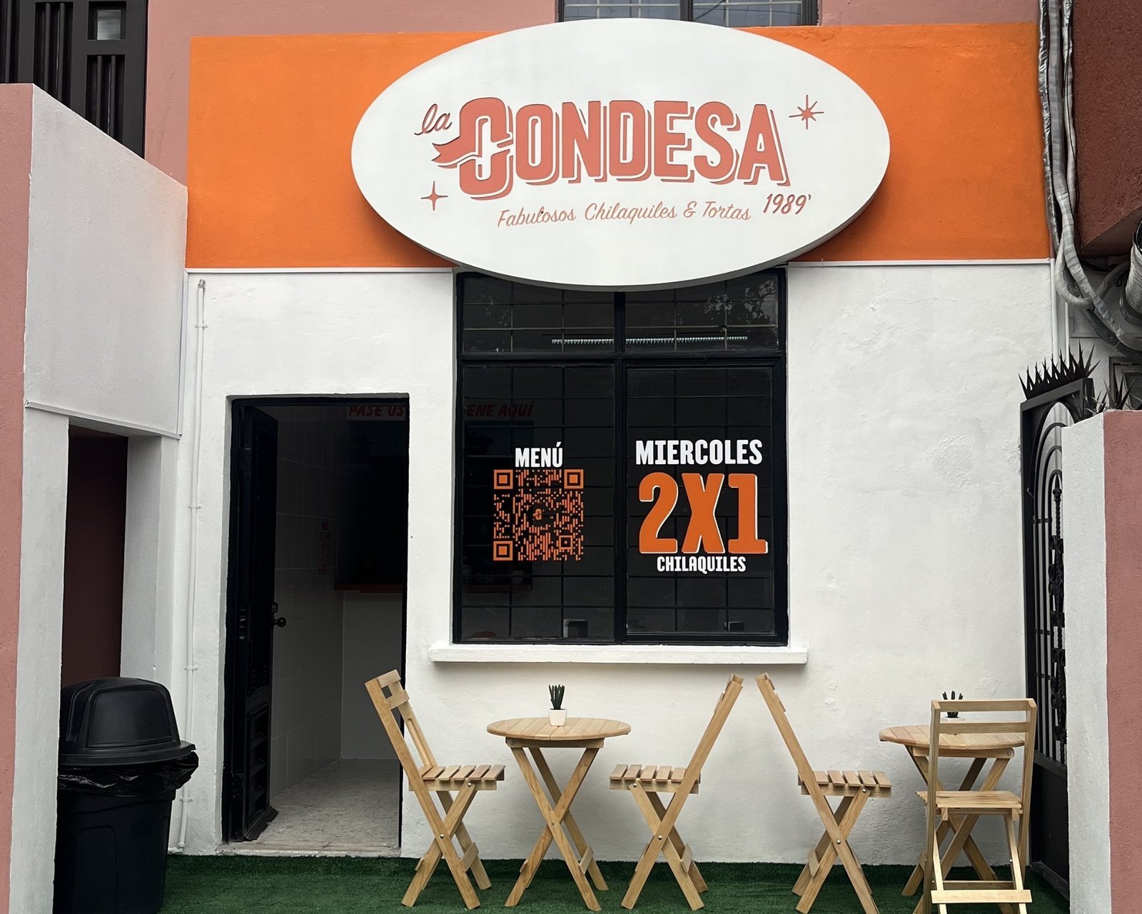 Fachada de La Condesa 1989